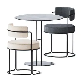 Round dining table paradiso by isimar